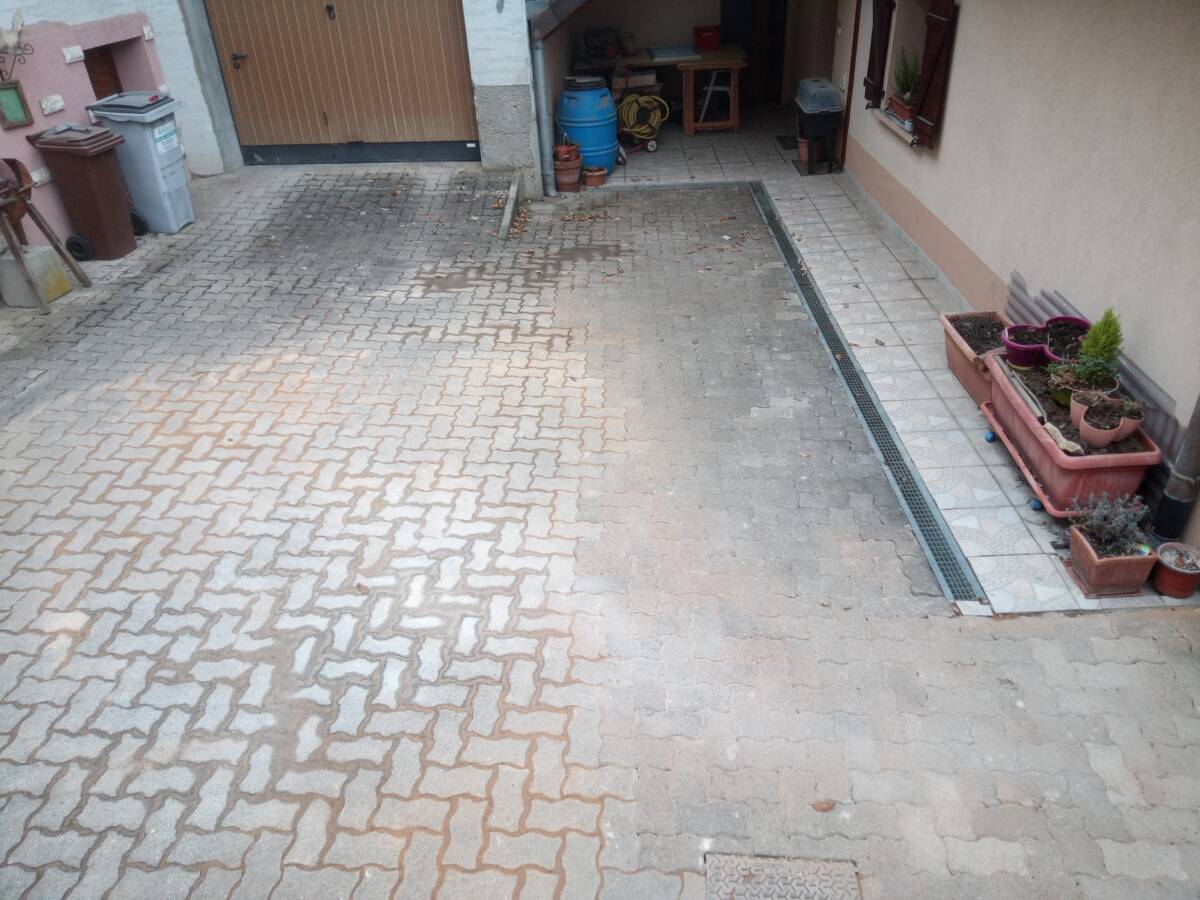 Pavage, dallage et pose de macadam dans le Sundgau Saint-Louis